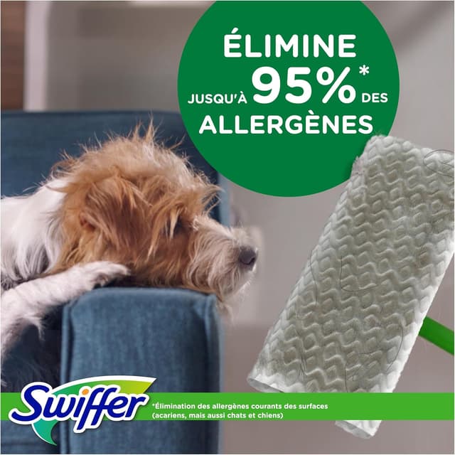 Thumbnail 1 de Swiffer Kit Complet Balai — 16 lingettes sèches, 8 humides 🧹