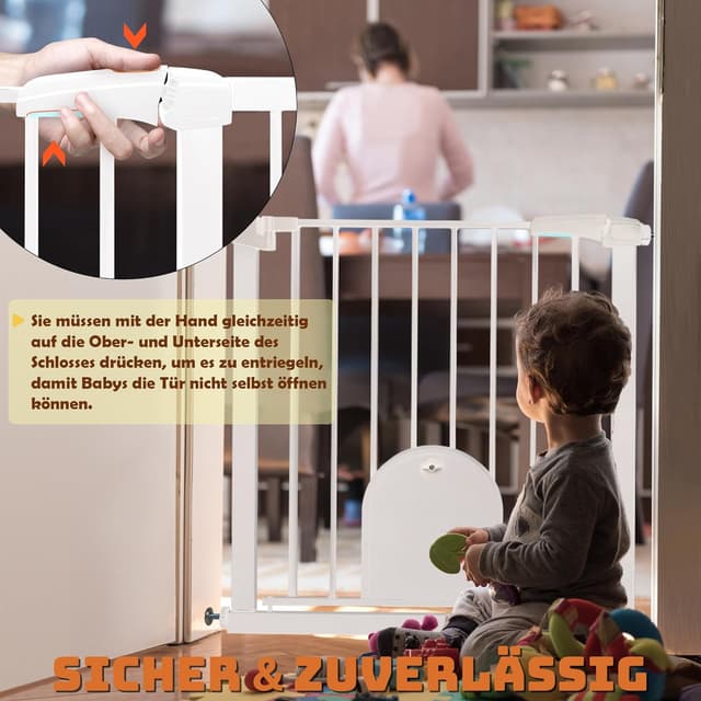 Detalle de Froadp Türschutzgitter 95 bis 105 cm