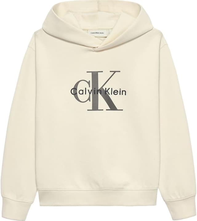 Detalle 2 de Calvin Klein Light Monologo Hoodie IB0IB02615 pour garçon