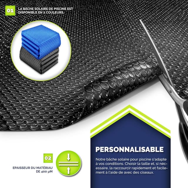 Thumbnail 1 de tillvex Bâche solaire ronde Ø 488 cm 🏊