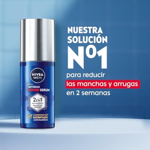 Detalle de NIVEA MEN POWER Serum Antiedad 30 ml, antimanchas con Luminous 630