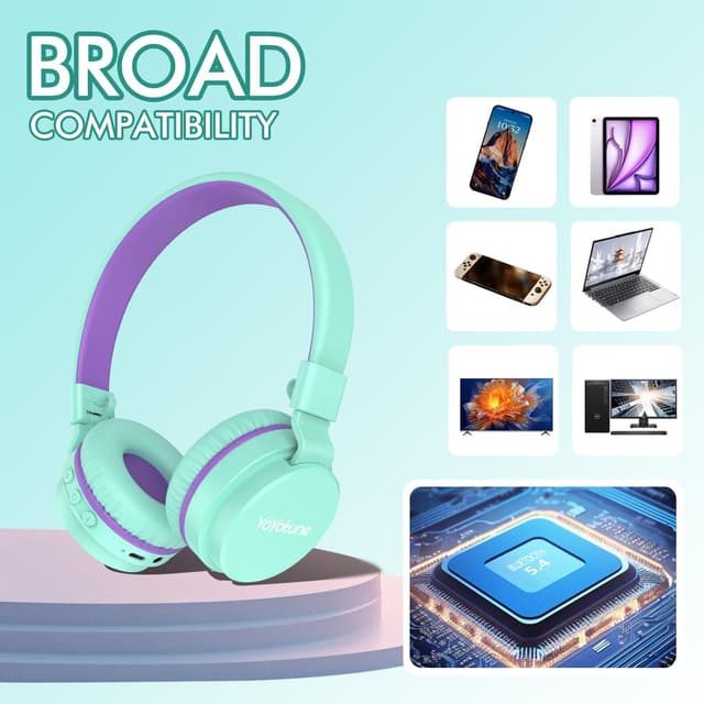 Thumbnail 3 de YoYotune Kids Bluetooth Headphones