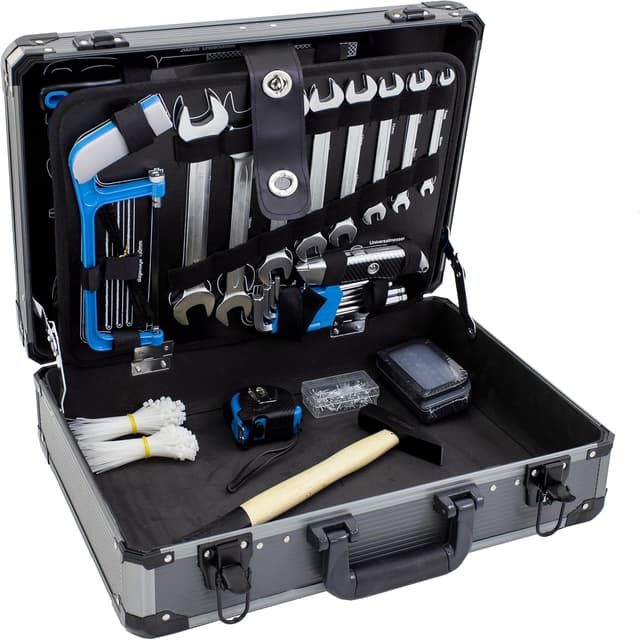 Detalle de Karcher kit d’outils 101 pièces : mallette compacte avec marteau, tournevis, clés à douille et accessoires