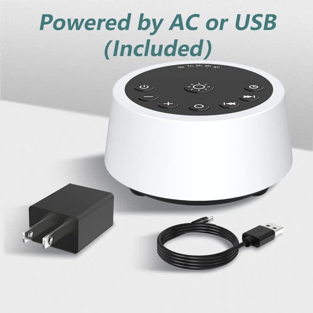 Thumbnail 6 de Color Noise Sound Machines with 10 Colors Night Light