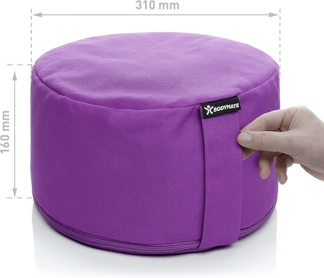 Detalle de BODYMATE cuscino da yoga rotondo 31 cm