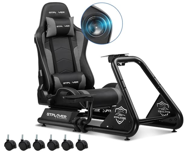 Detalle de GTPLAYER Simulator Cockpit für Sim Racing 181 kg