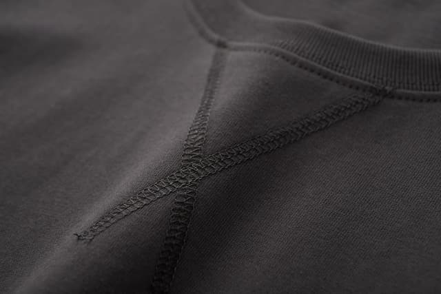 Detalle de VEIISAR Herren Rundhals-Longline-T-Shirt aus 100 % Baumwolle (Heavy Duty), dick & preshrunk