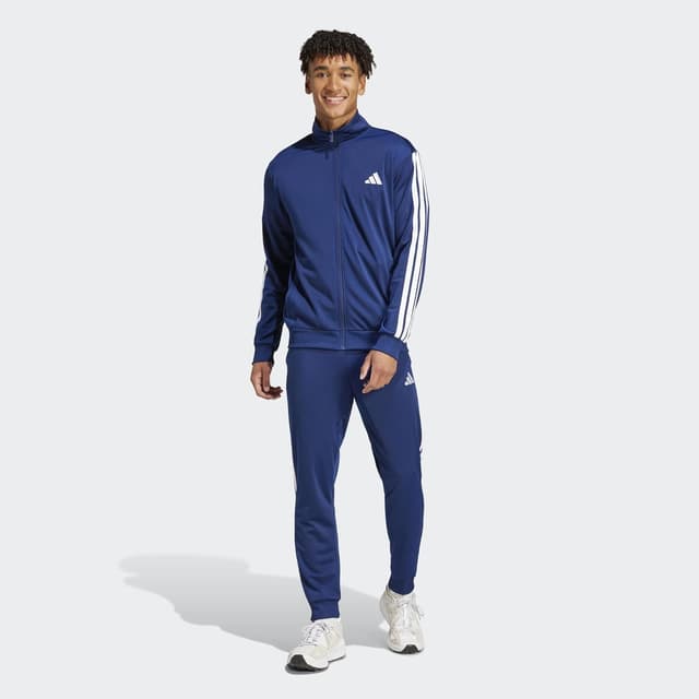 Detalle 2 de adidas SPORTSWEAR BASIC 3 STRIPES TRICOT TRACKSUIT XXL