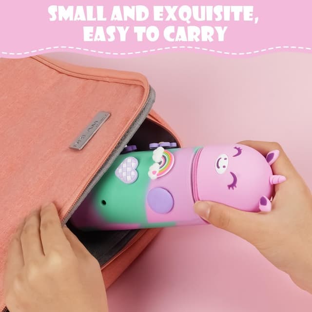 Thumbnail 6 de Vicloon Astuccio telescopico in silicone 2 in 1 con cerniera, unicorno