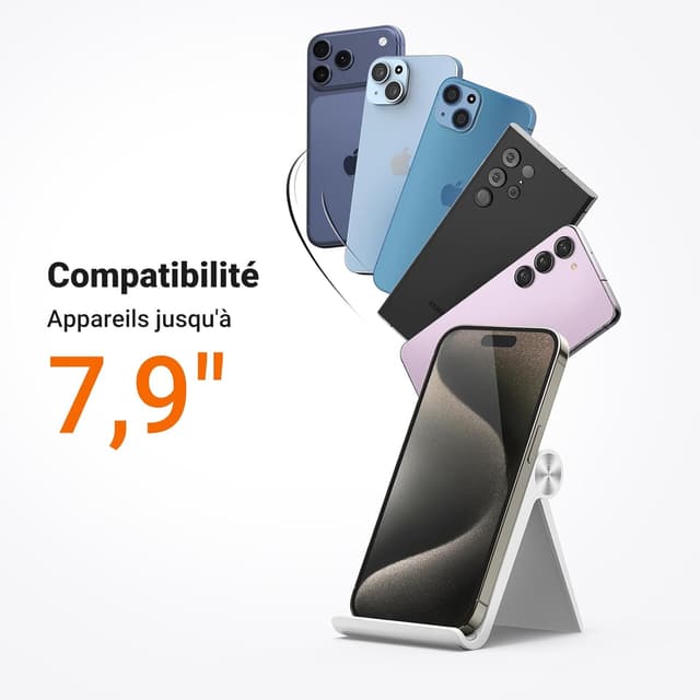 Thumbnail 6 de UGREEN Support Téléphone Bureau Réglable 9,5 cm