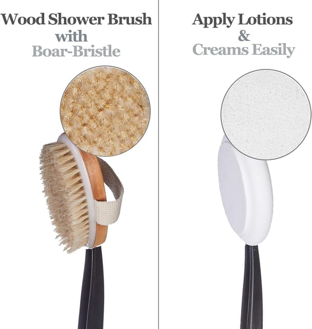 Detalle 2 de Back scrubber brush 2 in 1