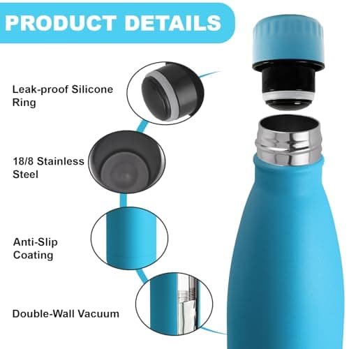 Detalle 2 de Botella Agua Acero Inoxidable 500 ml