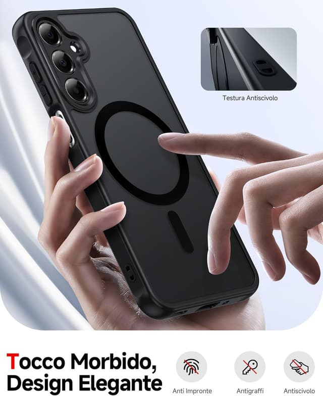 Detalle 2 de LeYi Cover magnetica per Galaxy A16 5G