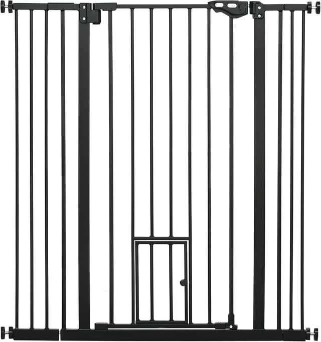 Imagen de PawHut Barrera para Perros 74-101×104,1 cm en OfertitasTOP