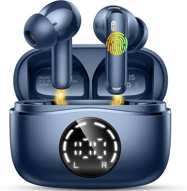 Thumbnail 6 de chalvh J66 Bluetooth In-Ear Kopfhörer mit Bluetooth 5.4, 4 Mikrofonen und ENC