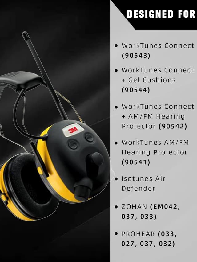 Thumbnail 2 de PROHEAR FEP01 Replacement Foam Ear Pads for 3M WorkTunes