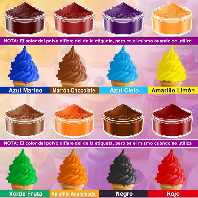Thumbnail 1 de Colorante Alimentario en Polvo 5 g 🎨