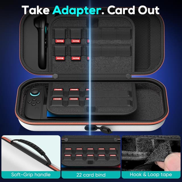 Thumbnail 3 de Nintendo Switch 2 Tasche mit 22 Kartenschlitzen