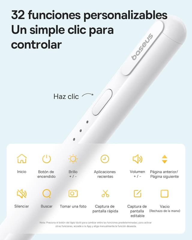 Thumbnail 6 de Baseus Lápiz Original para iPad con 32 Funciones ✏