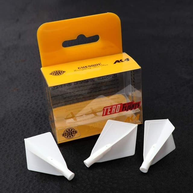 Thumbnail 6 de CUESOUL TERO AK4 Dart Flights Standard Slim (ensemble de 3) – forme diamant, micro-ligne de renfort