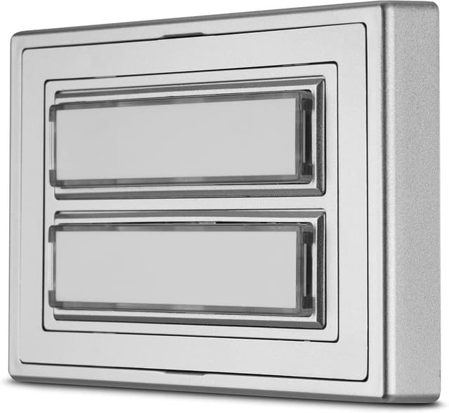 Detalle de REV Ritter 0504340555 Modulo campanello argentato