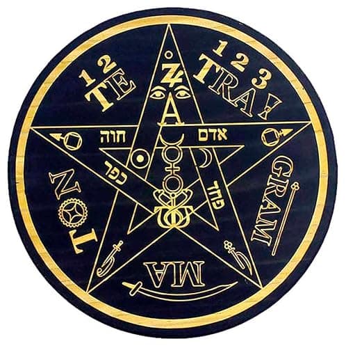 Detalle de Simboliks Tetragrammaton llavero YHVH protector