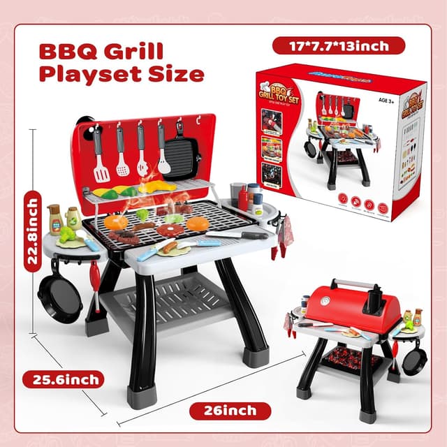 Thumbnail 6 de AuroTops 35‑Piece Kids BBQ Grill Playset