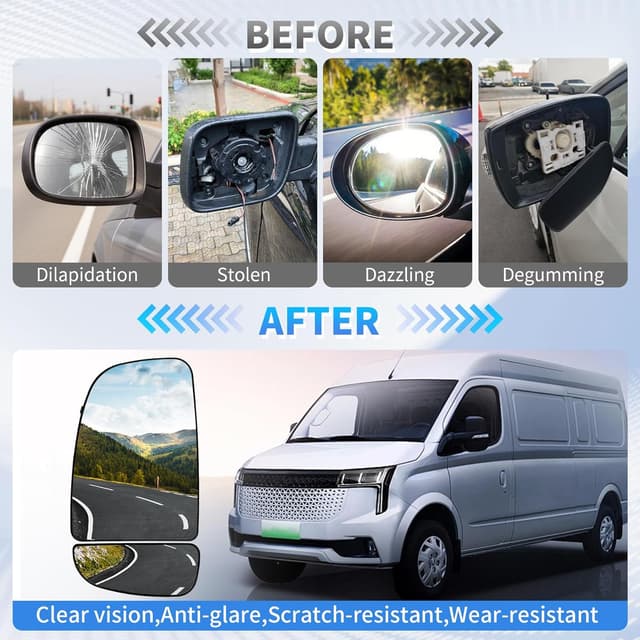 Thumbnail 1 de Convitex Wing Mirror Glass Heated for Fiat Ducato