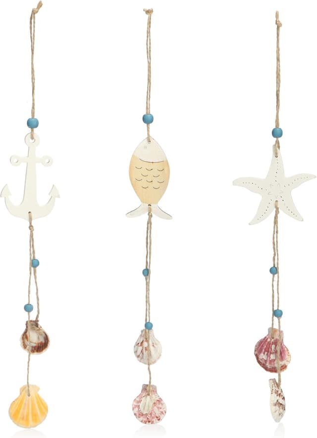 Imagen de com-four 3X décoration à suspendre 35 cm 🏠 en OfertitasTOP