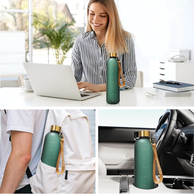 Thumbnail 6 de Opard Trinkflasche mit 1 L, BPA-frei