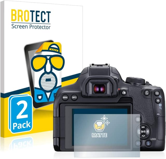 Imagen de brotect Pellicola Protettiva Opaca per Canon EOS 850D 2 pezzi en OfertitasTOP