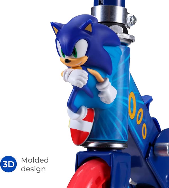Thumbnail 4 de Sonic The Hedgehog 2 Wheel Kick Scooter with Light Up Wheels ⚡