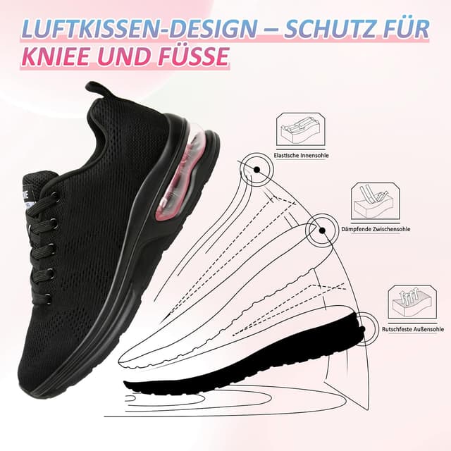 Thumbnail 3 de Maxome Laufschuhe Damen mit atmungsaktivem Mesh und Luftpolster-Dämpfung