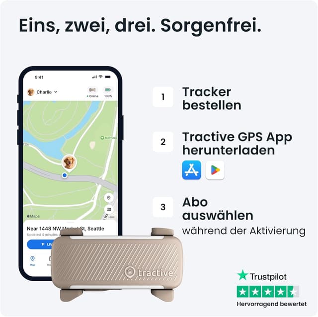 Thumbnail 6 de Tractive 2025 Edition GPS Tracker Hund