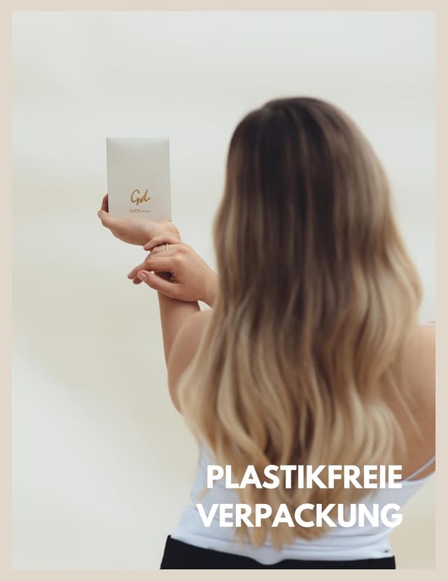 Detalle de Gd. GOOD.designs Fußkettchen für Damen (Mehrreihig) – verstellbar 22–27 cm, wasserfest, 316L Edelstahl in Gold/Silber/Rosegold/Schwarz