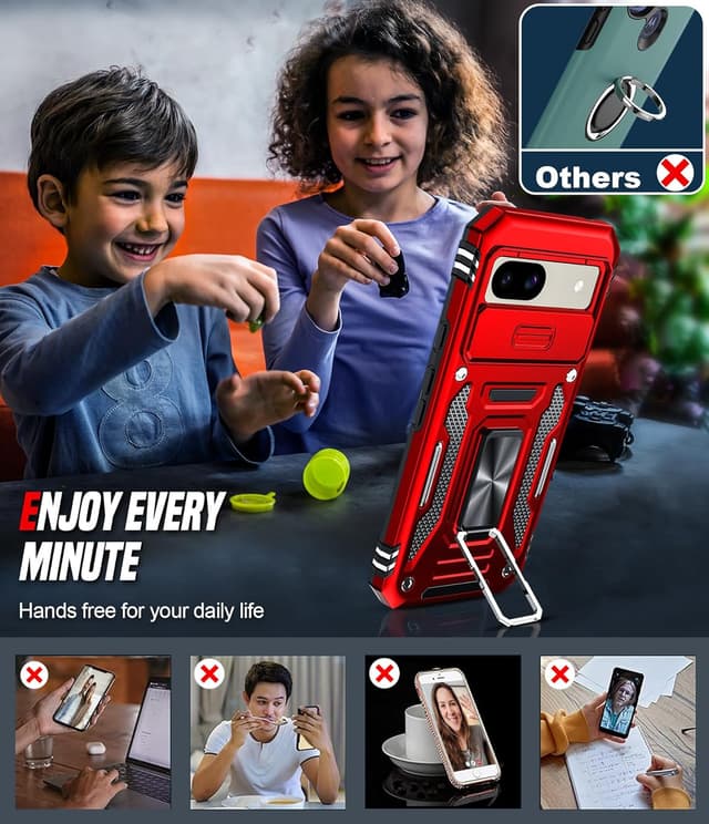 Thumbnail 6 de LeYi Pixel 8a case with shock protection