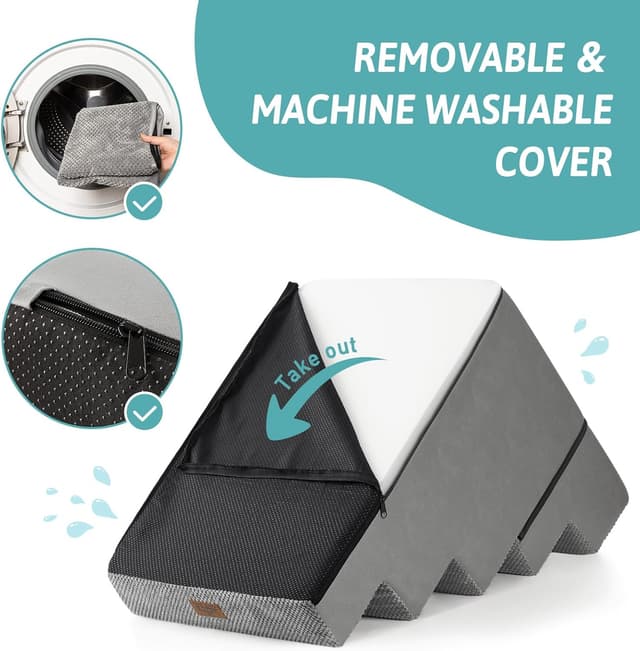 Thumbnail 6 de COZY KISS Wide Dog Stairs Pet Steps