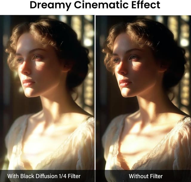 Detalle de Walking Way Black Diffusion Filter 100x100mm