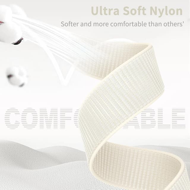 Detalle 2 de DigiHero Nylon Sport Loop for Apple Watch 46mm–38mm (compatible with Series 11–4/SE/Ultra)