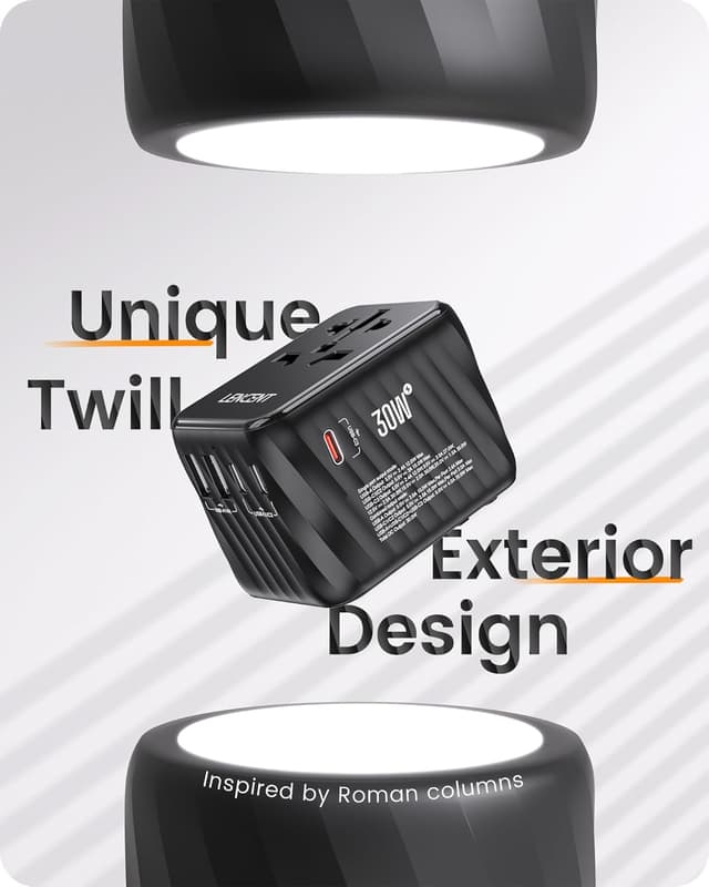 Thumbnail 3 de LENCENT PD 30W adaptateur de voyage universel