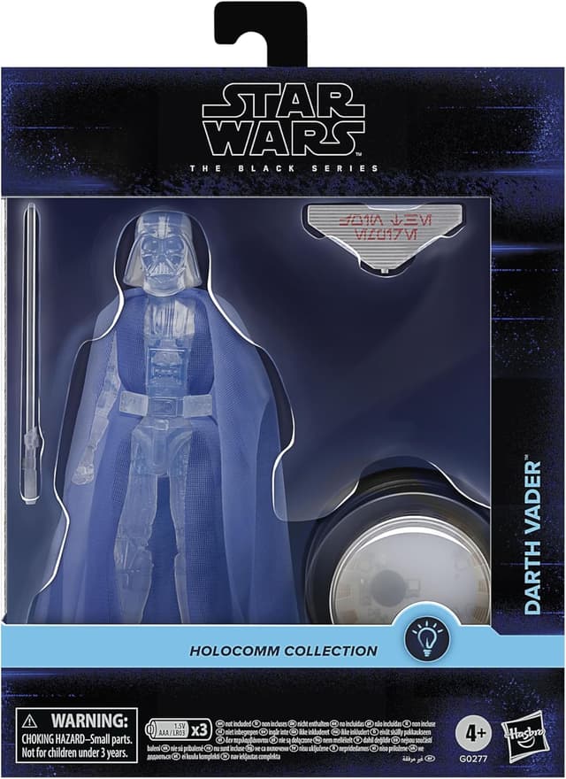 Detalle 2 de Hasbro Star Wars The Black Series Holocomm Collection – Darth Vader action figure collezionabile da 15 cm