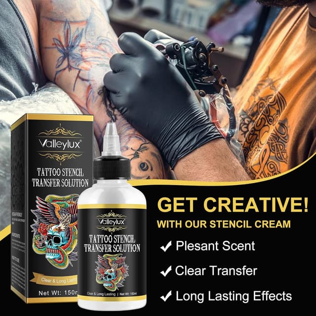 Detalle 2 de Tattoo Stencil Transfer Gel 150 ml 🎨