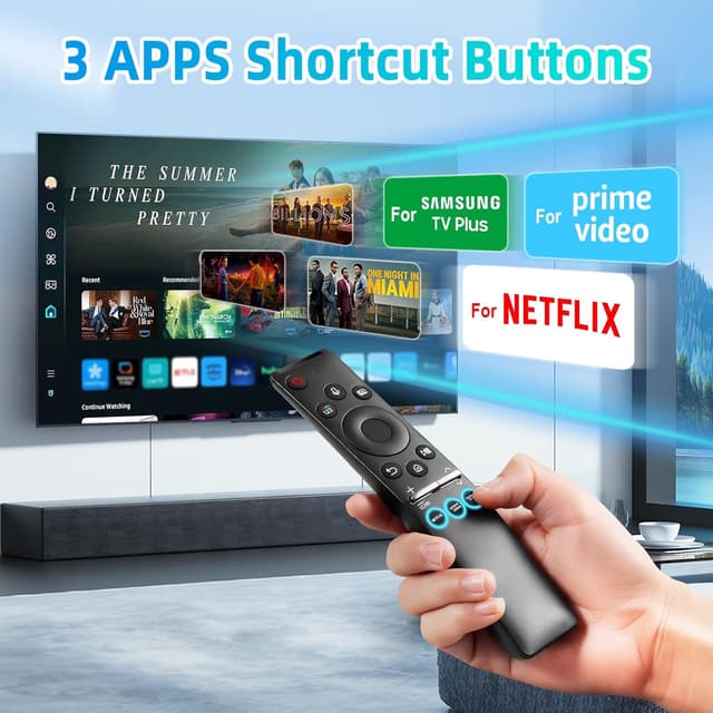 Thumbnail 6 de BN59-01330A Voice Remote Replacement for Samsung Smart TVs (Voice Function)