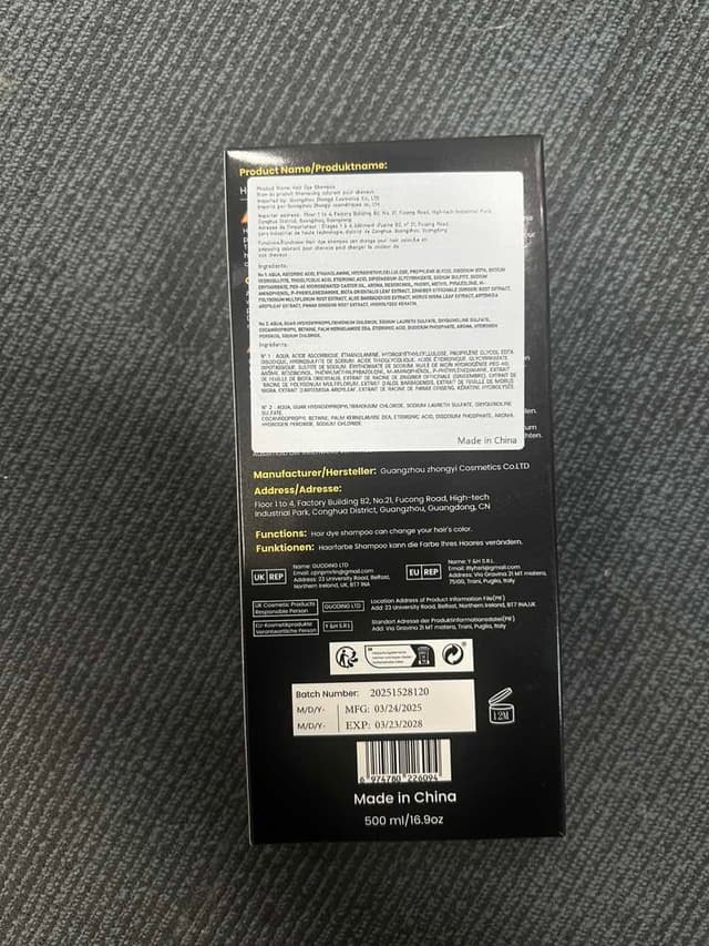 Thumbnail 2 de cosmpro Black Hair Dye Shampoo 3-4 weeks