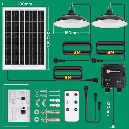 Thumbnail 6 de Aigostar Luz solar exterior 11m