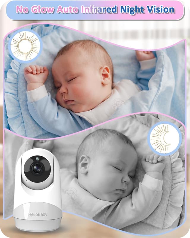 Thumbnail 6 de HelloBaby Babyphone mit 29-Stunden-Akku