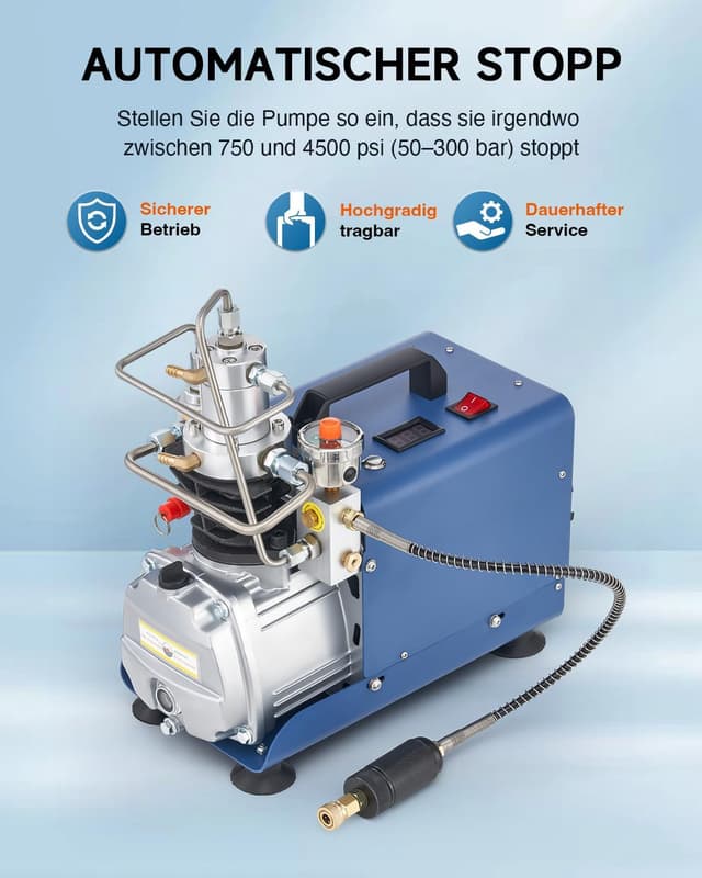 Thumbnail 2 de CREWORKS PCP Kompressor 300bar Automatisch 1,8 kW