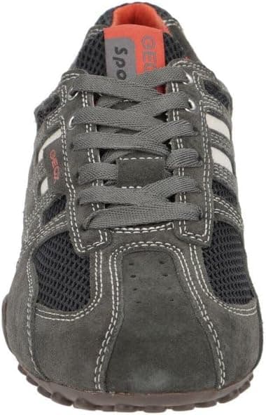 Detalle de Geox UOMO SNAKE K Herren-Sneakers – atmungsaktiver Komfort mit herausnehmbarer Innensohle