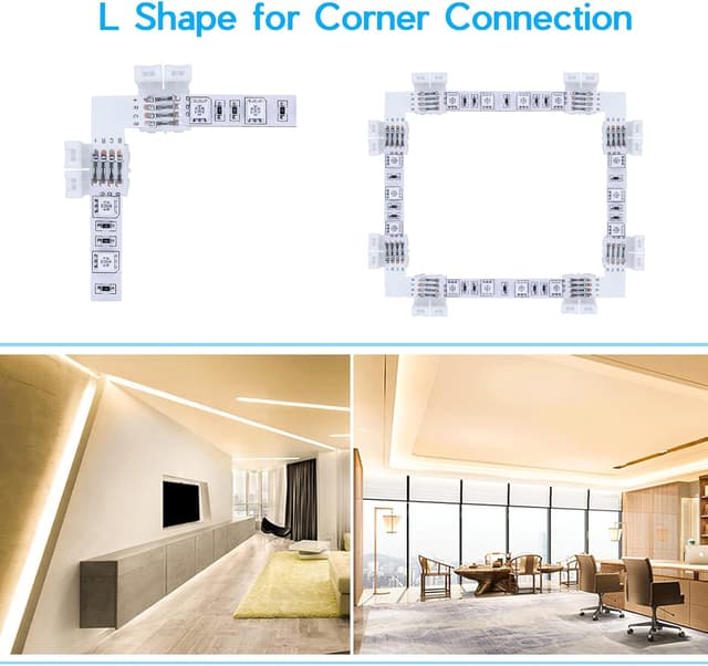 Thumbnail 6 de LED Strip Verbinder 10 mm RGB 5050 4-polig