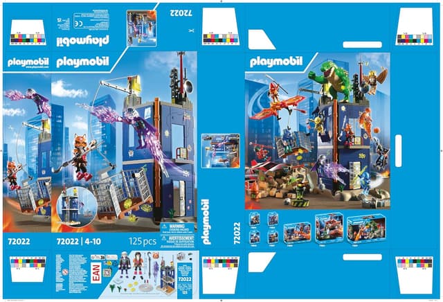 Thumbnail 6 de PLAYMOBIL Heroes – Duel à la Tour du héros (72022) : kit de jeu d’action avec figurines et accessoires